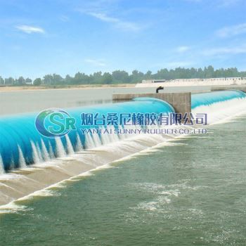 पानी भरा हुआ ईपीडीएम रबर डैम