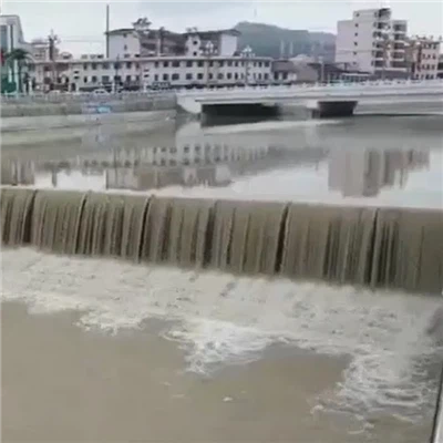 स्वचालित जंगम वायवीय स्पिलवे गेट